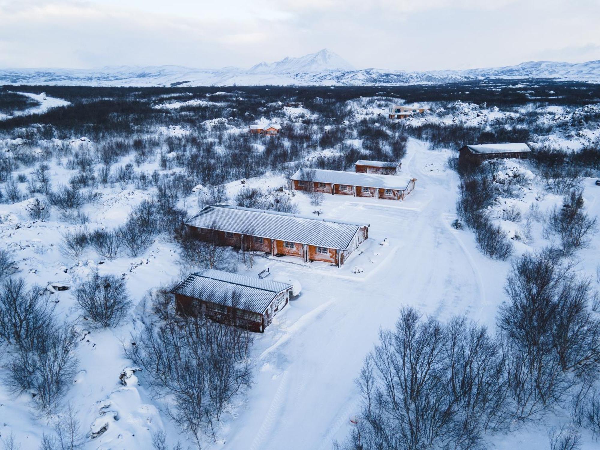 Vogafjos Farm Resort มีวาทน์ ภายนอก รูปภาพ